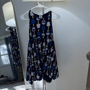 Star Wars Hanna Andersson Navy dress girls 10